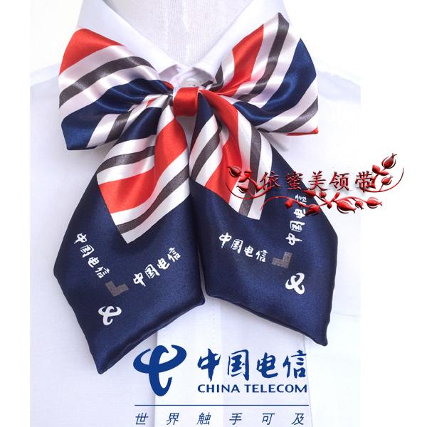 新款女士职业领花酒店高铁空姐中国电信3G4G电信局制服蝴蝶结领结在类目 服饰配件/皮带/帽子/围巾, 领部配件, 领结中 - 来自Buy2taobao.com提供专业的淘宝代购服务