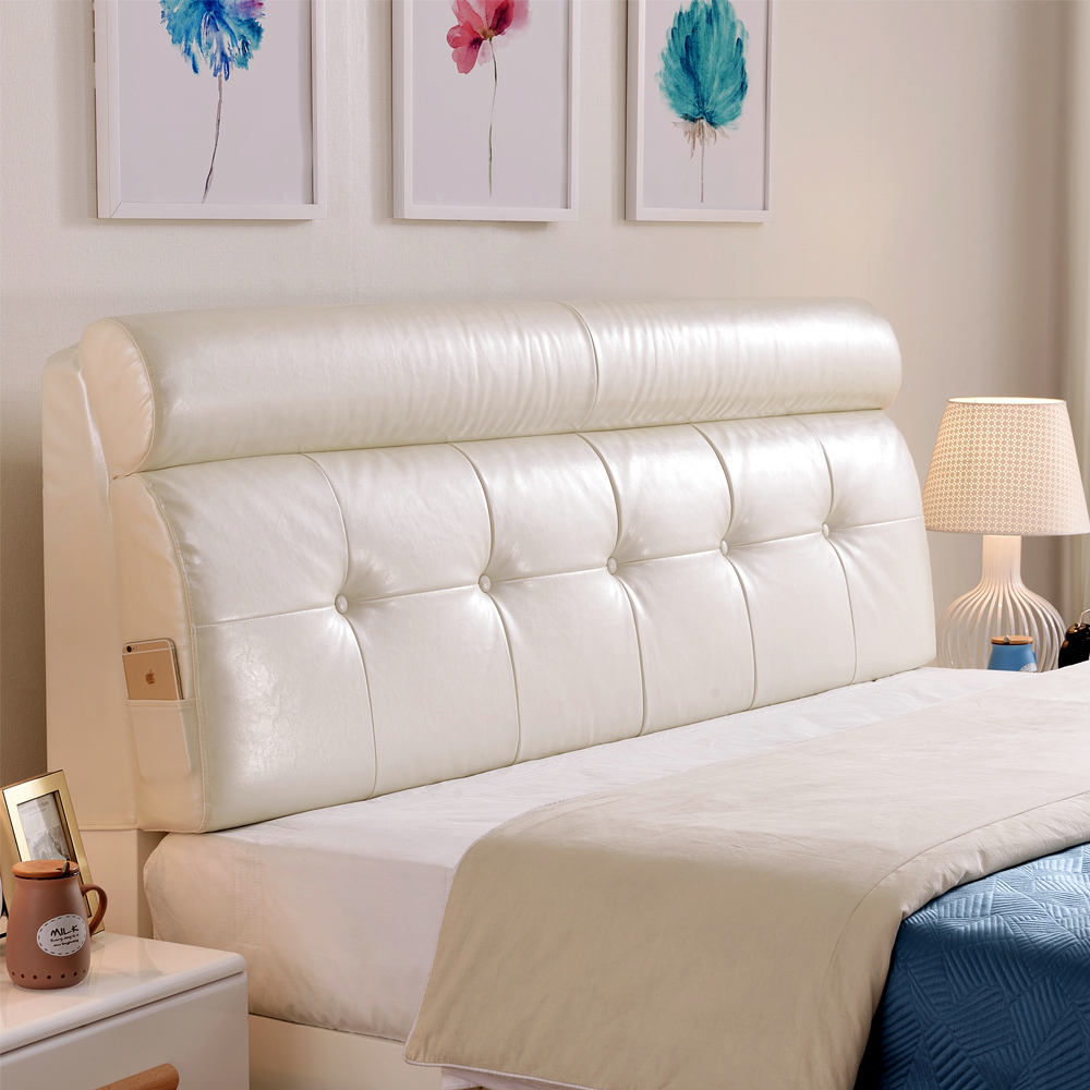 Bedside cover Fabric art Bed by Soft roll Pillow Bedside Bed sets All inclusive Bedside Cushion backrest lovely Cushionin the Home Fabric , Pillow/Pillow category - from Buy2taobao.com to provide professional Taobao agent buy service