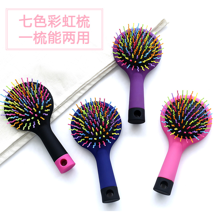 防静电按摩梳创意彩虹气囊梳带镜子卷发顺发迷你气垫梳子在类目 家庭/个人清洁工具, 个人洗护清洁用具, 梳子/便携用镜, 梳子/化妆梳/按摩梳中 - 来自Buy2taobao.com提供专业的淘宝代购服务