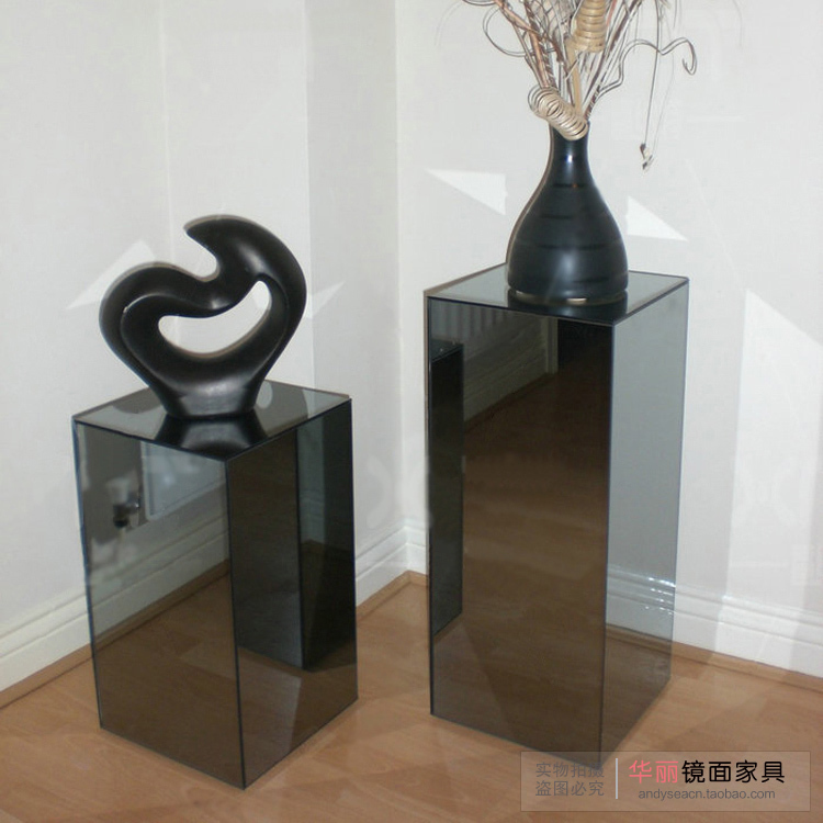 欧式花几田园 玻璃花架 时尚花盆架 简约 镜面家具后现代 T091E在类目 住宅家具, 架类, 花架/花几中 - 来自Buy2taobao.com提供专业的淘宝代购服务