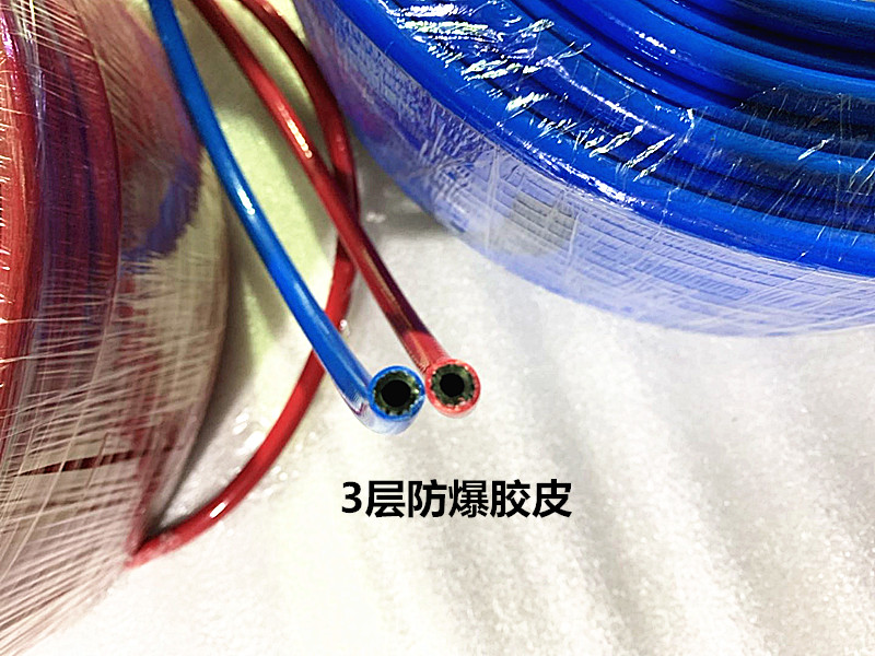 Convenient 2 portable oxygen Gas Welding tool welding Red and blue thickening three layers explosion-proof Rubber tube internal diameter 4mmin the Hardware/Tool , Hand Tools , Welding Spray , Torch/Gun category - from Buy2taobao.com to provide professional Taobao agent buy service