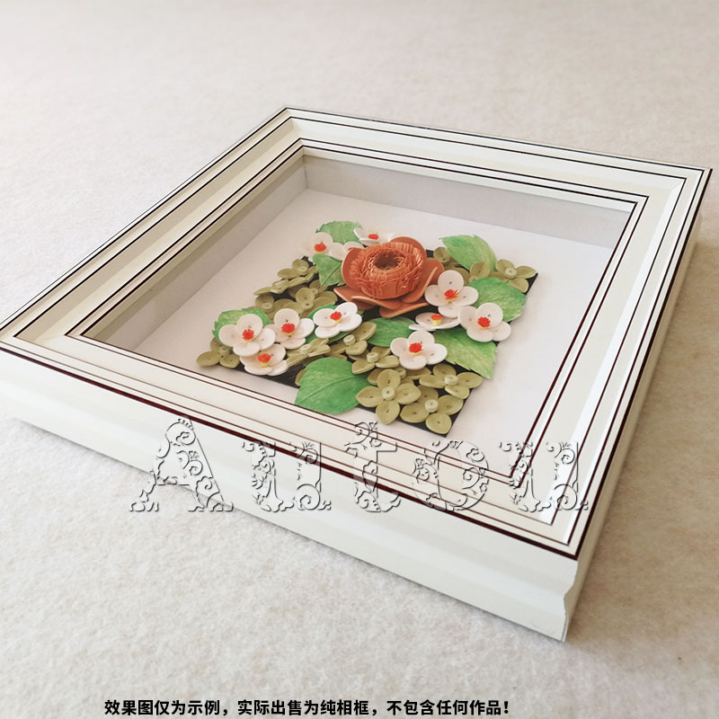 衍纸画框正方形相框干花加厚立体框工艺品装裱相框PS标本框AUTOU在类目 家居饰品, 相框/画框中 - 来自Buy2taobao.com提供专业的淘宝代购服务
