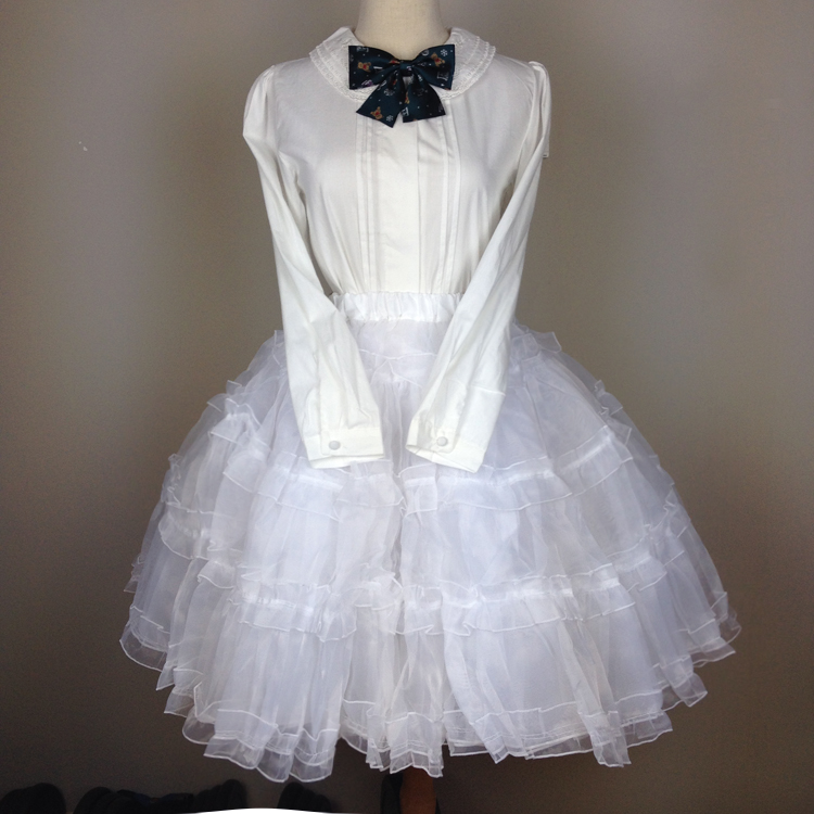 【原创】lolita大摆蓬蓬裙半身裙木耳花边暴力钟形钟型裙撑配大衣|msdalam kategori Aksesori/Belt kulit/Hat/Muffler, aksesori pakaian perkahwinan, panniers perkahwinan - dari Buy2taobao.com untuk memberikan perkhidmatan ejen Taobao profesional membeli