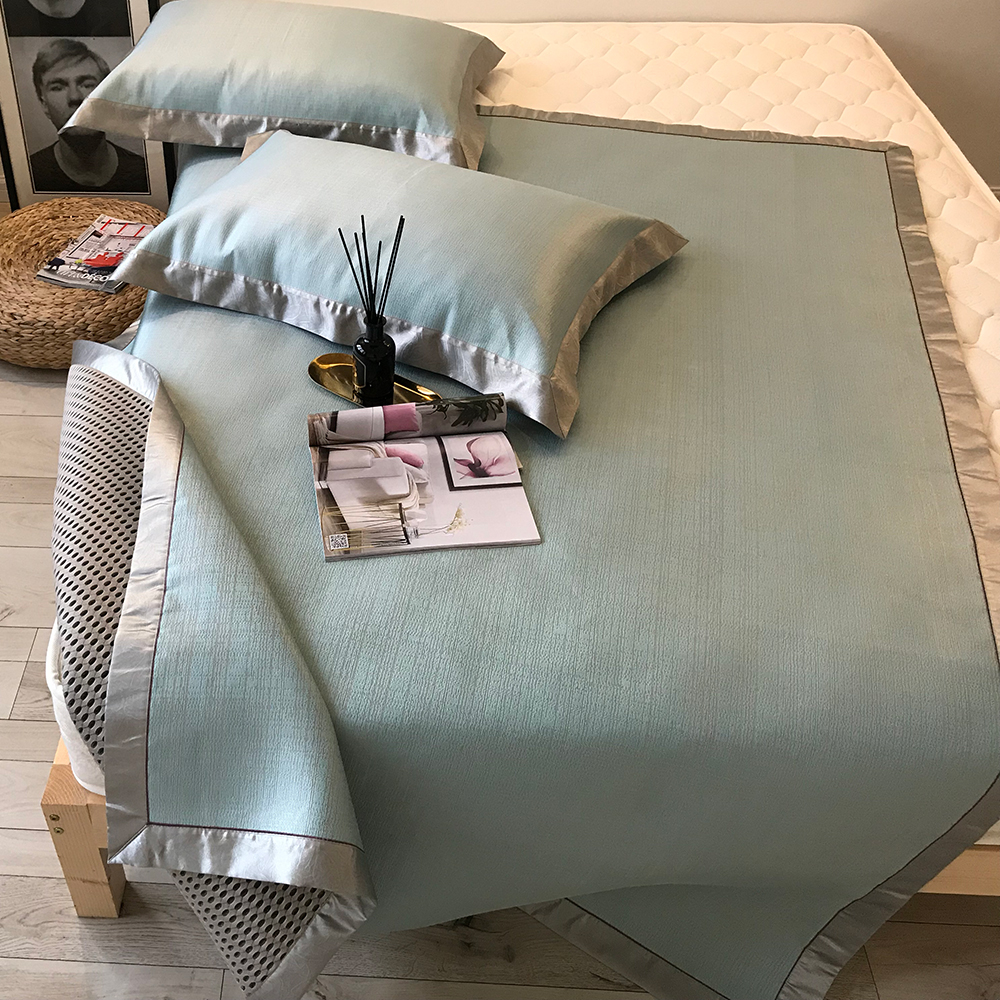 汉方养生水洗冰丝凉席三件套1.8m床笠款 夏季1.5米空调席子可机洗|ruв категории постельные принадлежности, мат/бамбуковый мат/раттан мест/соломенный мат/кожаный мат - от Buy2taobao.com для оказания профессиональной услуги покупки агента Taobao