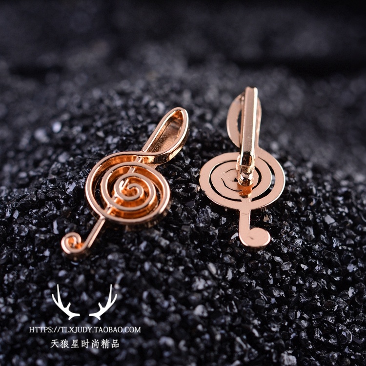 Korean Edition Tie clips personality business affairs wedding Music Notation Tie clips suit Brooch Sternum Jewelryin the Accessories/Leather belt/Hat/Muffler , Tie clips category - from Buy2taobao.com to provide professional Taobao agent buy service