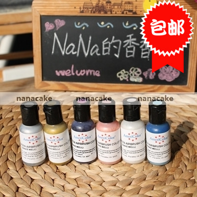 Americolor美國原裝進口 r翻糖蛋糕食用色素珍珠光金銀色塗層在類目 糧油米麪/南北乾貨/調味品, 烘焙原料/輔料/食品添加劑-新, 食品添加劑, 食用色素中 - 來自Buy2taobao.com提供專業的淘寶代購服務