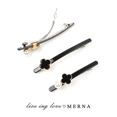 发夹马尾夹韩国弹簧夹头饰发卡成人简约百搭一字夹优雅顶夹发饰品