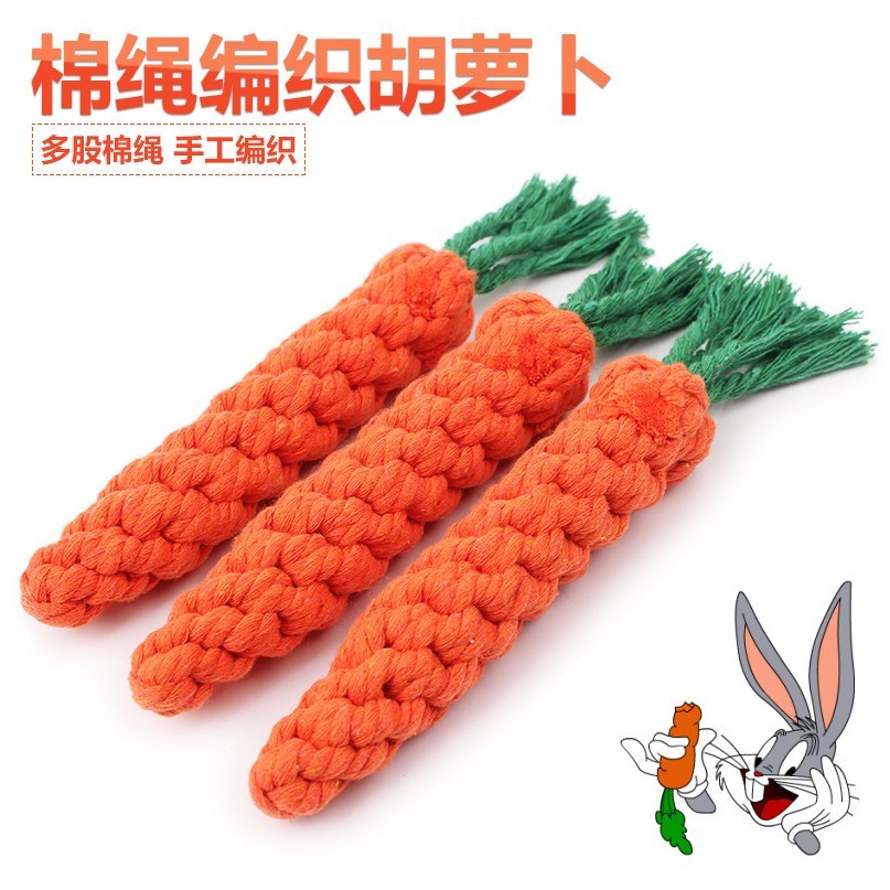 包邮 胡萝卜可爱宠物咬绳玩具 狗狗泰迪约克夏比熊棉绳玩具|msdalam kategori haiwan peliharaan/makanan haiwan dan bekalan, Cat/Mainan anjing, mainan knot - dari Buy2taobao.com untuk memberikan perkhidmatan ejen Taobao profesional membeli