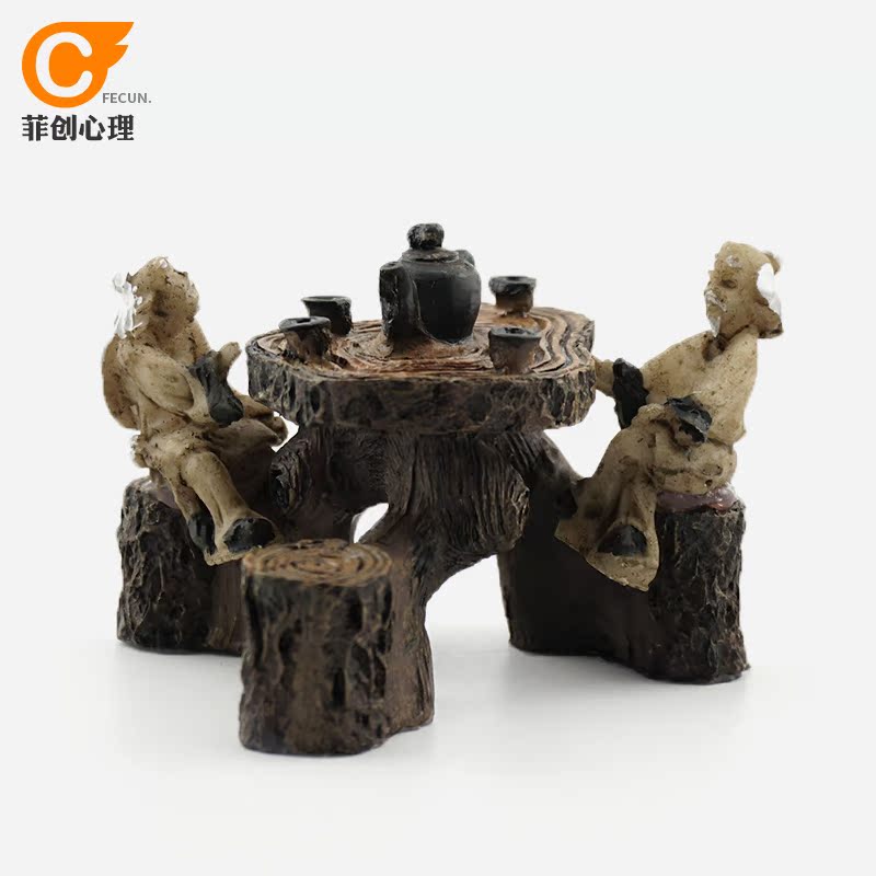 菲创心理专业沙盘沙具沙游箱庭游戏儿童玩具摆件人物模型二人品茶在类目 玩具/童车/益智/积木/模型, 静态模型, 其他模型玩具中 - 来自Buy2taobao.com提供专业的淘宝代购服务