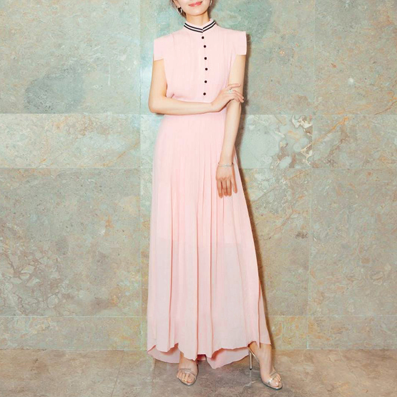 The children of the waist skirt 2019 new pattern temperament Sleeveless Bouffancy Pink Dress suit Tuicu longuettein the Women's clothing/Boutique , Dress category - from Buy2taobao.com to provide professional Taobao agent buy service