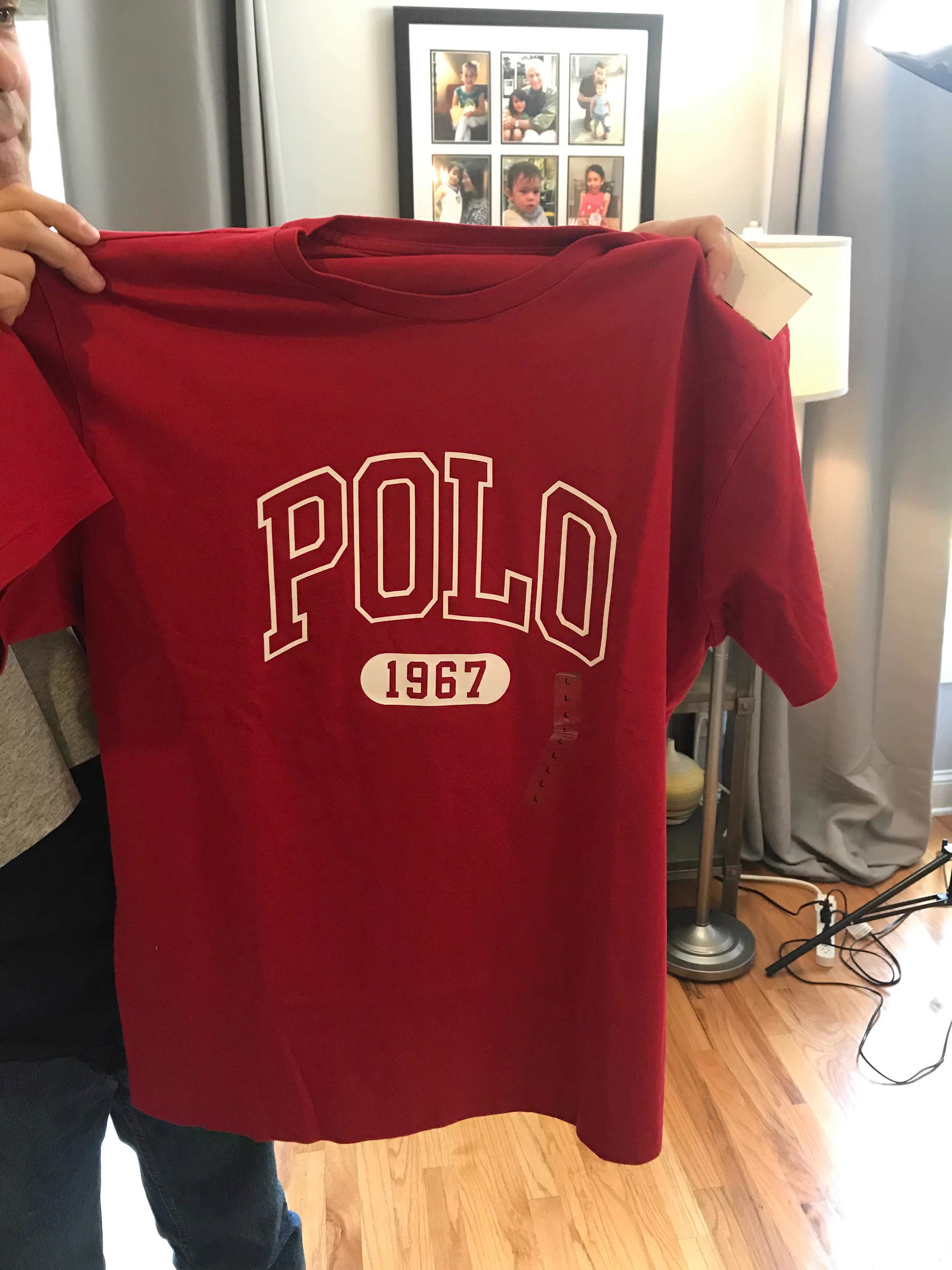 【安纽约时尚】POLO全棉大马标圆领短袖男士T恤衫在类目 男装, T恤中 - 来自Buy2taobao.com提供专业的淘宝代购服务