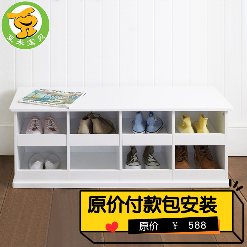 Northern Europe children Shoe cabinet Simplicity Modern Continental Lockers Shoe changing stool multi-function shoe rack lattice Cabinetsin the Residential furniture , Cabinet , Shoebox category - from Buy2taobao.com to provide professional Taobao agent buy service