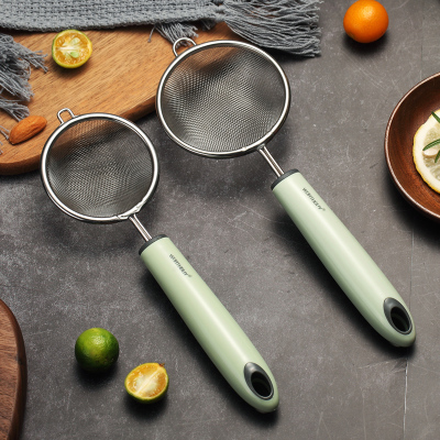 不锈钢漏勺过滤勺豆浆过滤网漏油家用小大号捞面勺子漏网滤勺捞勺