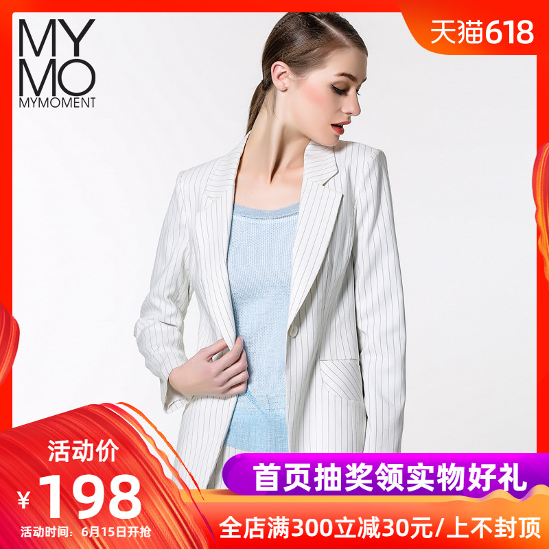 MYMO 春季OL通勤氣質白色長袖翻領西裝短外套女W092F在類目 女裝/女士精品, 西裝中 - 來自Buy2taobao.com提供專業的淘寶代購服務