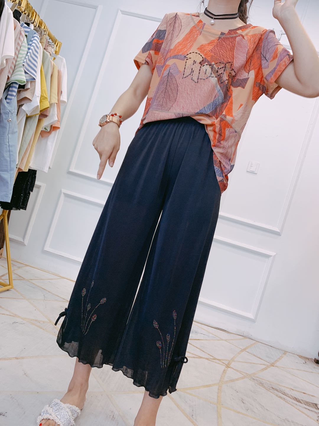 6.15媽媽裝褲子女在類目 女裝/女士精品, 褲子, 休閒褲中 - 來自Buy2taobao.com提供專業的淘寶代購服務