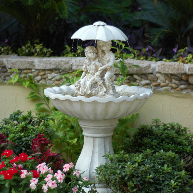 lovers Flowing water fountain humidifier Waterfront European style Decoration Garden courtyard a living room Entrance ornament giftin the Home accessories , Decoration category - from Buy2taobao.com to provide professional Taobao agent buy service