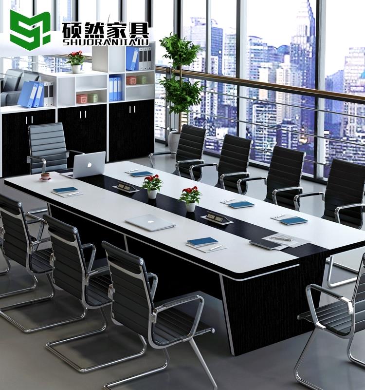 Conference table Simplicity modern Staff member Training Table large Conference table rectangle Plate Negotiate Desks and chairs combinationin the Business/Office Furniture , Office Furniture , Desk , Conference table category - from Buy2taobao.com to provide professional Taobao agent buy service