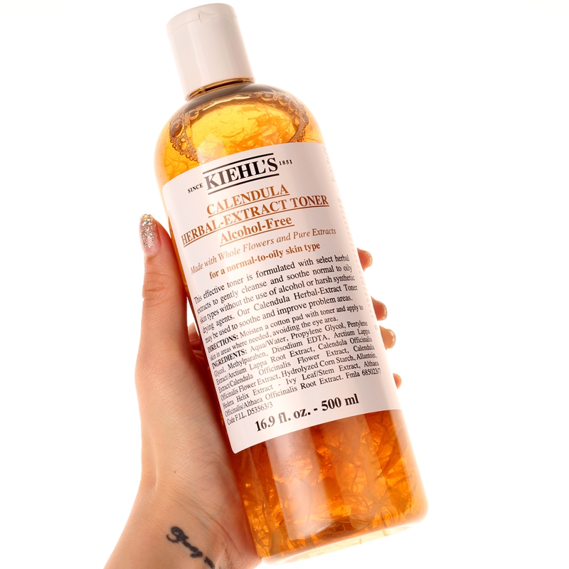 Kiehls正品科颜氏金盏花水植物精华爽肤水500ml 保湿控油收毛孔|msdalam kategori Beauty/badan/minyak pati, losyen/toner - dari Buy2taobao.com untuk memberikan perkhidmatan ejen Taobao profesional membeli
