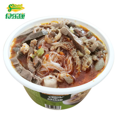 羊杂粉丝桶装4桶组合 熟食 羊杂汤内蒙古特产速食羊杂羊肉汤即食