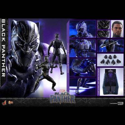 hottoys ht mms470 1/6 漫威 黑豹 black panther 2.