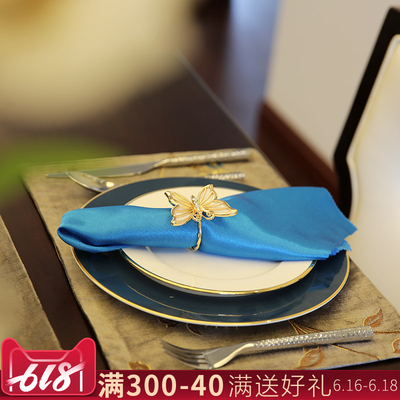 European style American style Open House Home Restaurant Western Western cutlery Knife Set Fork spoon Western dish Mat Napkinin the Home accessories , Decorative items , Decorative bowls category - from Buy2taobao.com to provide professional Taobao agent buy service