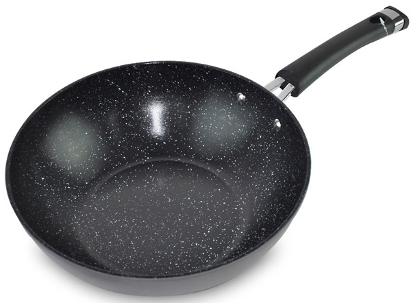 炊大皇陶晶麦饭石炒锅不粘锅无烟锅 无油补微