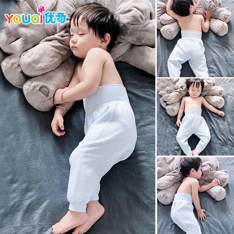 baby trousers Newborn pure cotton Paige Nursing belly Male baby Long johns Open file keep warm spring and autumn Cotton clipin the Children/Baby/Family fitted , Children's Underwear , Warm pants category - from Buy2taobao.com to provide professional Taobao agent buy service
