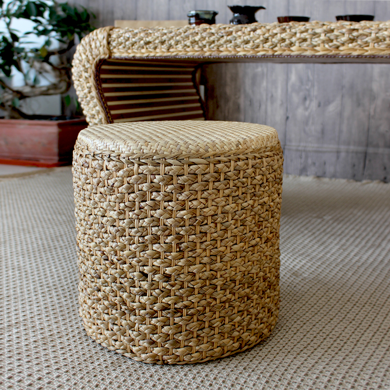 Narcissu Granny weave manual Straw Shoe changing stool Home Furnishing Tatami Low stool environmental protection Smell Zuodengin the Residential furniture , Class Seats , Stools , Low stool category - from Buy2taobao.com to provide professional Taobao agent buy service