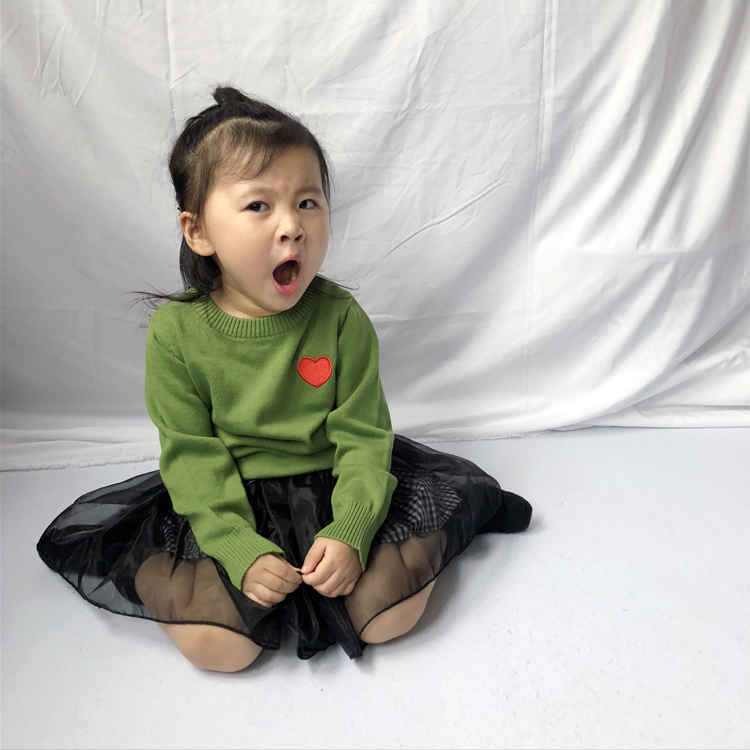 妮家韩版童装春新婴幼儿宝宝薄毛衣男女童棉线爱心刺绣打底衫潮在类目 童装/婴儿装/亲子装, 毛衣/针织衫中 - 来自Buy2taobao.com提供专业的淘宝代购服务