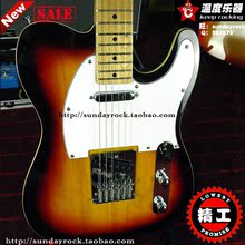 tele 电吉他 telecaster 穿体琴 fender的品质 SQ的价格 落日色