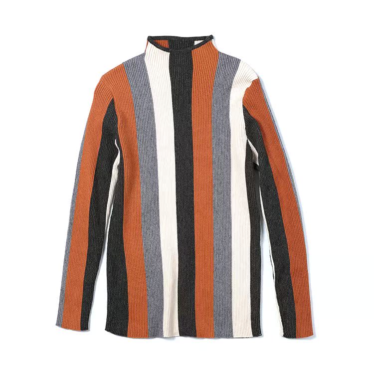 Bars Color matching jacket Self cultivation knitting 071031in the Women's clothing/Boutique , Wool sweater category - from Buy2taobao.com to provide professional Taobao agent buy service