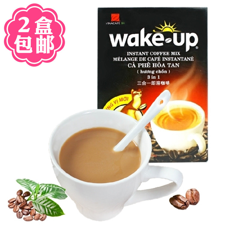 越南进口 威拿wake-up猫屎咖啡味盒装306g 速溶猫屎咖啡粉18条装在类目 咖啡/麦片/冲饮, 速溶咖啡/咖啡豆/粉, 速溶咖啡中 - 来自Buy2taobao.com提供专业的淘宝代购服务