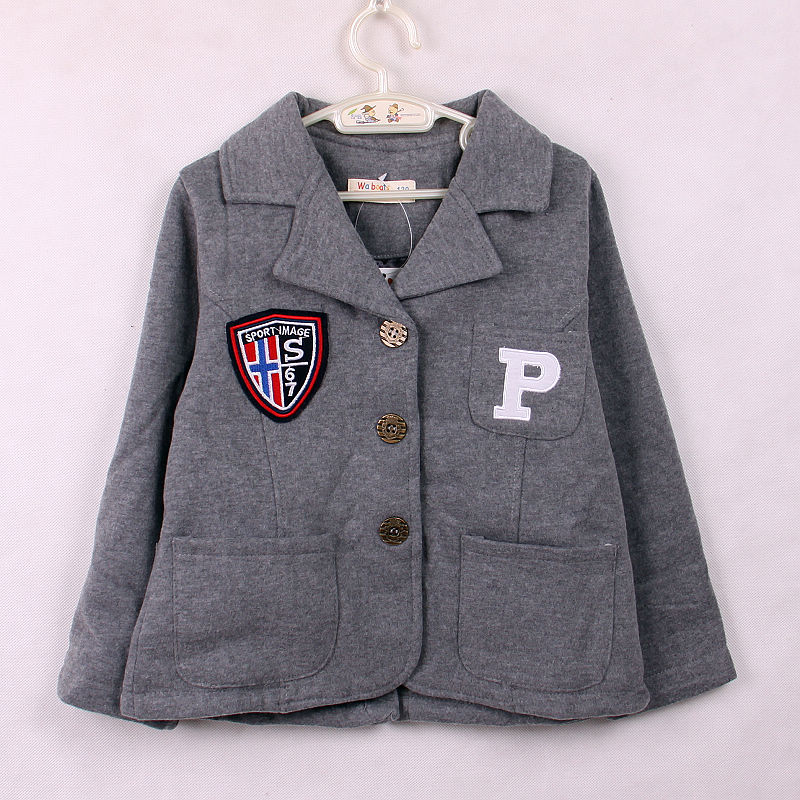 秋冬西服 韩版童装 儿童纯棉西服 小西装外套 休闲外套 童外套|ruв категории Детская одежда, пальто/пиджак/пальто, костюм/небольшой костюм - от Buy2taobao.com для оказания профессиональной услуги покупки агента Taobao