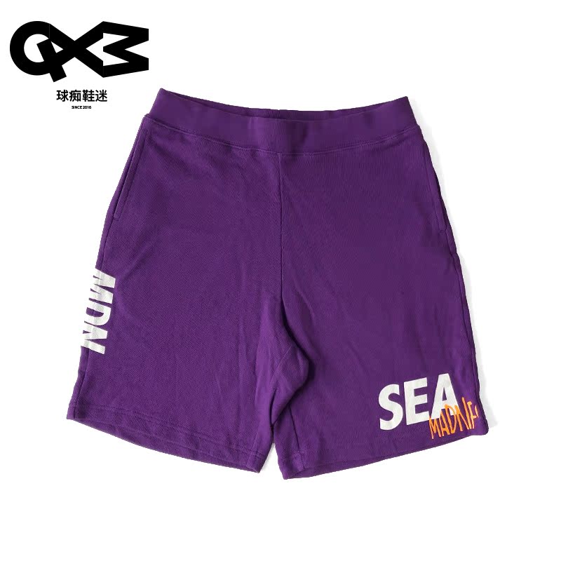 现货 MADNESS 19SS WIND AND SEA SWEAT SHORTS 运动休闲短裤|ruв категории спортивный костюм/досуг одежды, спортивные брюки, движение / шорты брюки - от Buy2taobao.com для оказания профессиональной услуги покупки агента Taobao