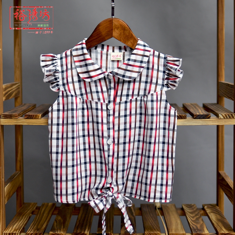 正品 裕绣坊棉绸系带衬衫纯棉绵绸女童开襟上衣人造棉翻领开衫在类目 童装/婴儿装/亲子装, 衬衫中 - 来自Buy2taobao.com提供专业的淘宝代购服务