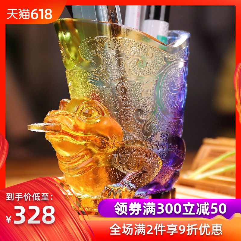 The source of li Colored glaze pen container desk Decoration crafts originality practical Teacher's Day gift teacher Keepsakein the Home accessories , Decoration category - from Buy2taobao.com to provide professional Taobao agent buy service