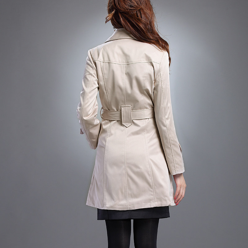 佐析2012新款女装<em>时尚</em>风衣<em>女外套</em>春<em>秋冬</em>韩版
