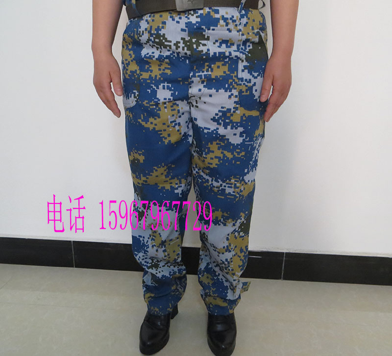 军训迷彩服裤子 海洋数码迷彩裤子 男女学生军训服单裤 体能服在类目 户外/登山/野营/旅行用品, 军迷服饰/军迷用品, 迷彩服/军迷服/作训服, 迷彩裤/军迷裤/工装裤中 - 来自Buy2taobao.com提供专业的淘宝代购服务