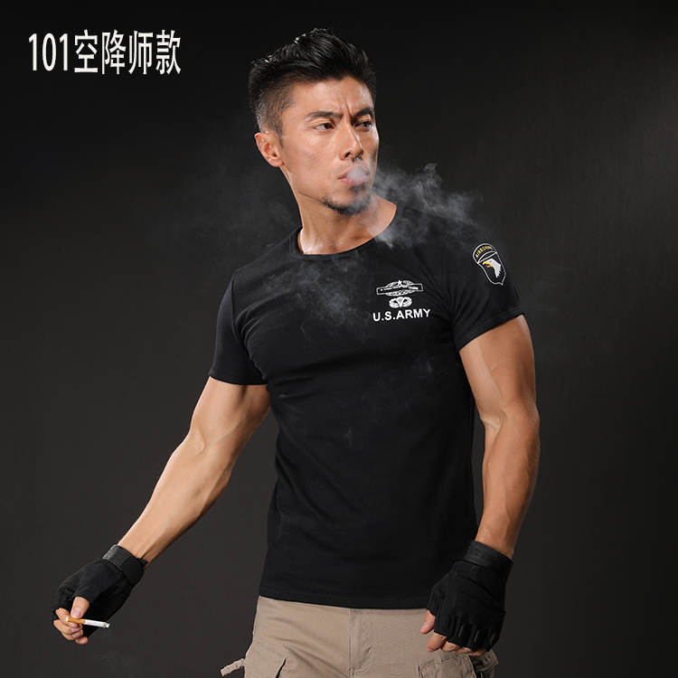 户外军迷服饰短袖t恤紧身弹力夏季运动t恤特种兵体能训练服包邮在类目 户外/登山/野营/旅行用品, 军迷服饰/军迷用品, 迷彩服/军迷服/作训服, T恤中 - 来自Buy2taobao.com提供专业的淘宝代购服务