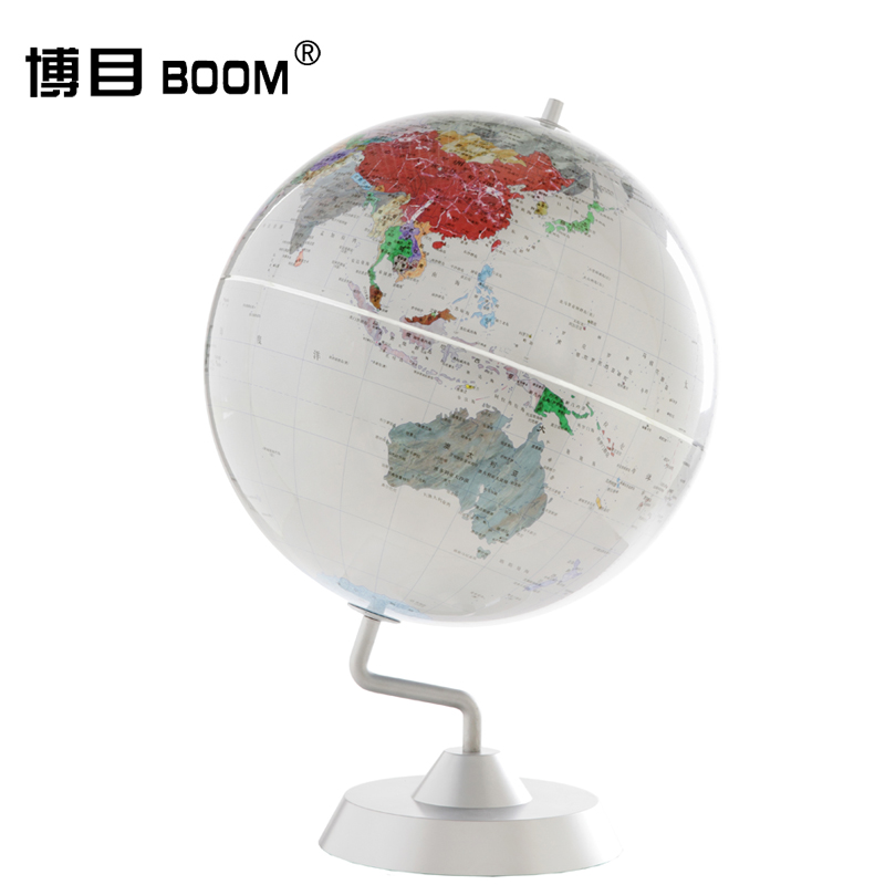 中国地图出版社·博目地球仪32cm银色仿宝石银色底座 书桌办公室高档商务礼品摆件|ruв категории электронный словарь/электрический бумажных книг/канцелярские принадлежности, демонстрация/Показать уведомление товаров, глобус - от Buy2taobao.com для оказания профессиональной услуги покупки агента Taobao