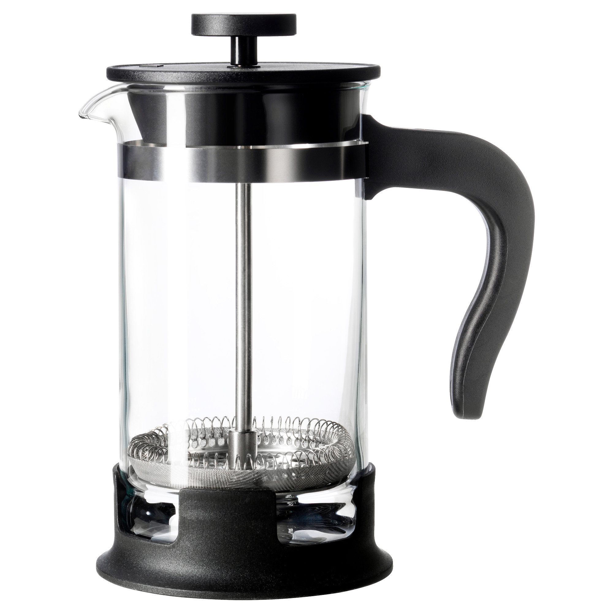 IKEA IKEA Wu Puta UPPHETTA Glass Stainless steel Coffee pot Teapot teapot Elegant potin the Tableware , Coffee , Coffee pot category - from Buy2taobao.com to provide professional Taobao agent buy service