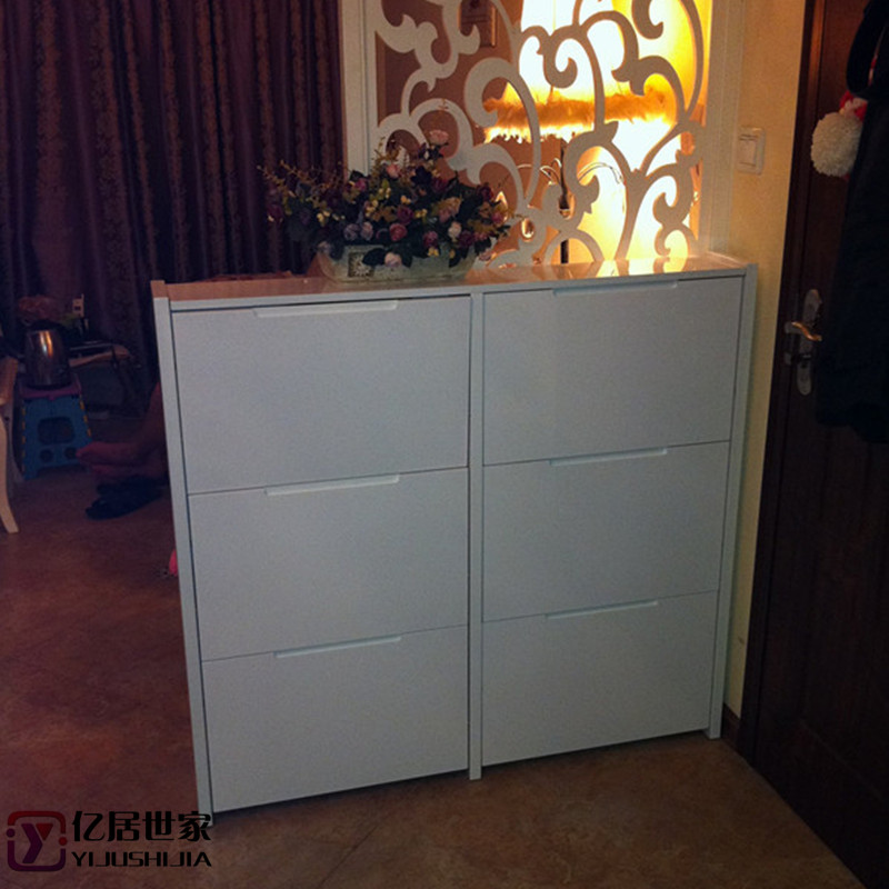 包邮鞋柜宜家 超薄翻斗鞋柜 烤漆鞋柜 鞋架 欧式