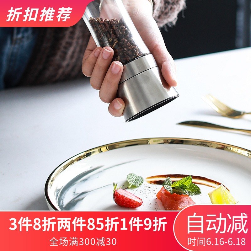 现磨胡椒研磨器 304不锈钢手动玻璃研磨器 家用厨房胡椒粉研磨器|ruв категории кухня/посуда, кухонный Гаджет/кухня хранения, тарного хранения/кухня хранения посуды, приправы бутылки - от Buy2taobao.com для оказания профессиональной услуги покупки агента Taobao