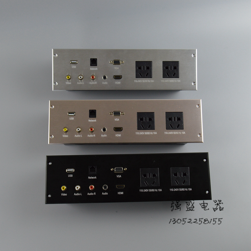 多功能面板 酒店客房KTV定制 信息屏风多媒体插座 墙面桌面 HDMI|msdalam kategori elektronik/Electrician, soket, jack audio - dari Buy2taobao.com untuk memberikan perkhidmatan ejen Taobao profesional membeli