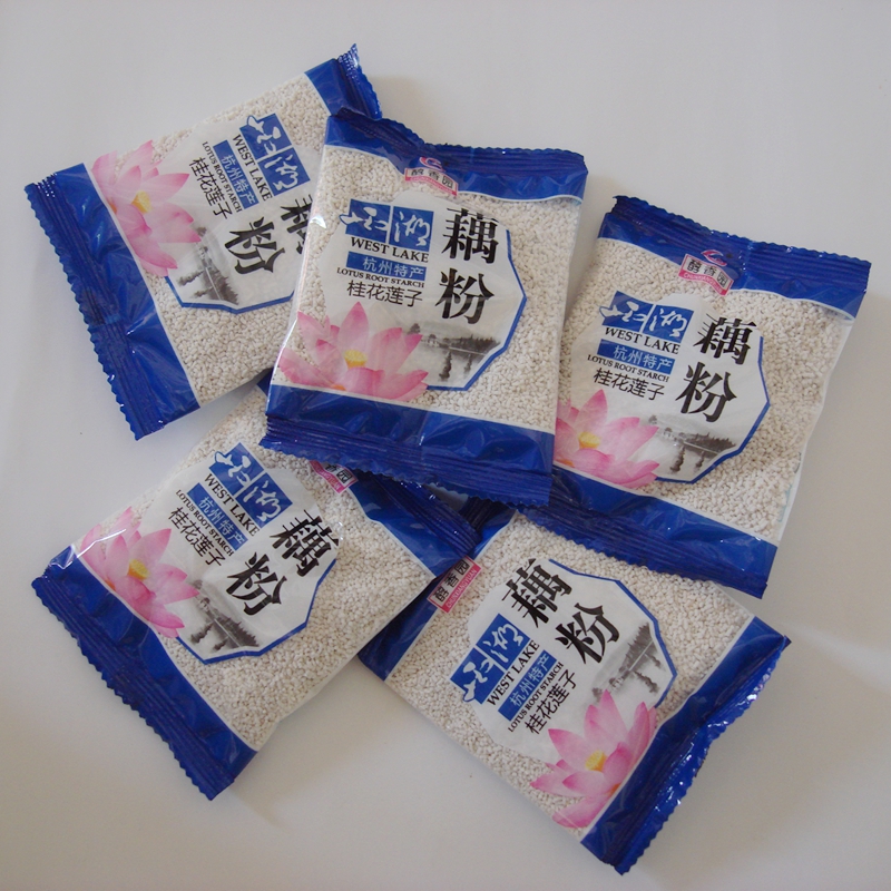 杭州特产 醇香园 醇远香西湖藕粉 桂花莲子味 小包散称500g在类目 咖啡/麦片/冲饮, 藕粉/麦片/冲饮品, 藕粉中 - 来自Buy2taobao.com提供专业的淘宝代购服务