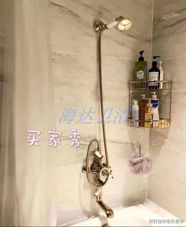 英国品牌订单欧式 全铜温控淋浴龙头套装带下出水淋浴浴缸龙头在类目 家装主材, 卫浴用品, 卫浴龙头, 淋浴花洒龙头(套装)中 - 来自Buy2taobao.com提供专业的淘宝代购服务