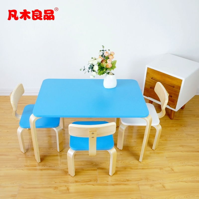 實木兒童學習桌椅套裝幼兒園桌子椅子組合寶寶學習吃飯遊戲桌批發在類目 尿片/洗護/餵哺/推車牀, 兒童房/桌椅/傢俱, 成套桌椅中 - 來自Buy2taobao.com提供專業的淘寶代購服務