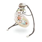美国直邮 Fisher Price 费雪阳光长毛兔婴儿电动摇椅/摇篮秋千