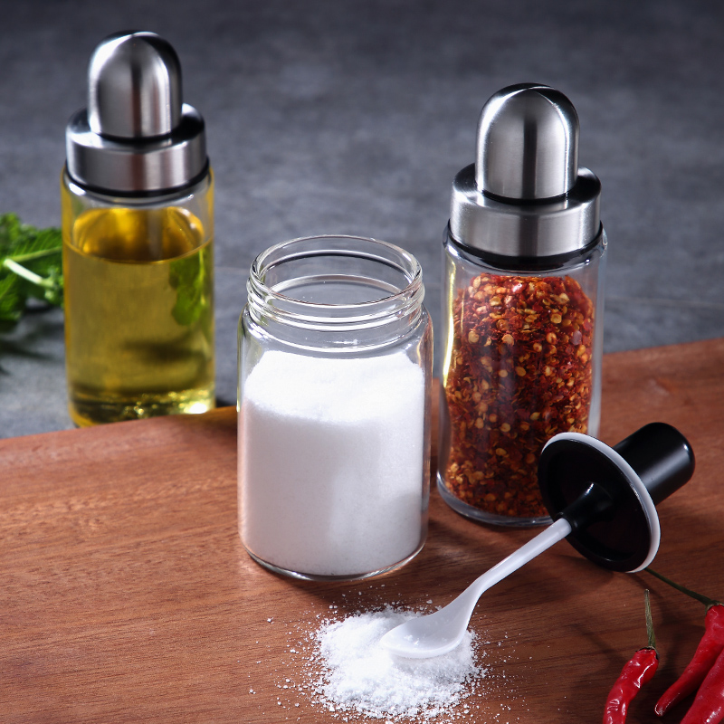 Integrated Glass Condiment bottles household seal up Caster Jar Salt shaker kitchen Oil pot Seasoning Boxin the Kitchen/Cooking utensils , Kitchen Gadgets/Kitchen storage , Storage jars/Kitchen storage containers , Seasoning bottles category - from Buy2taobao.com to provide professional Taobao agent buy service
