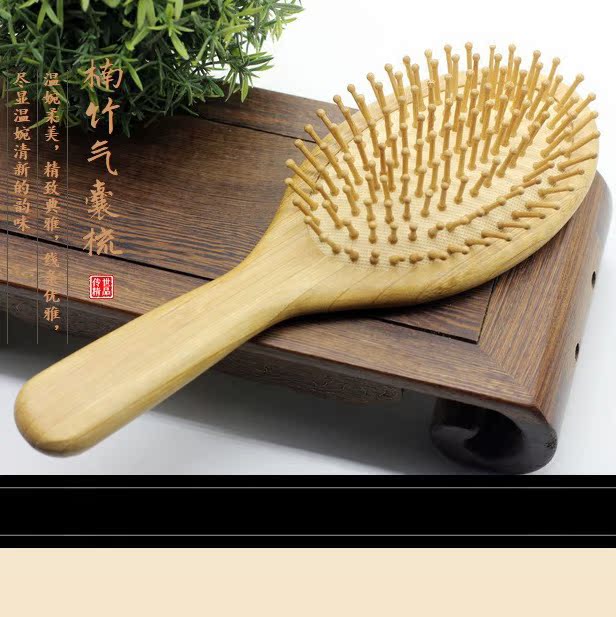 Bamboo gasbag air cushion Head Massage Meridian Wood Comb Anti-static Alopecia Long Volume comb Large boardin the Family/Personal Cleaning Tools , Personal care cleaning appliances , Comb/Portable with a mirror , Comb/Makeup comb/Massage comb category - from Buy2taobao.com to provide professional Taobao agent buy service